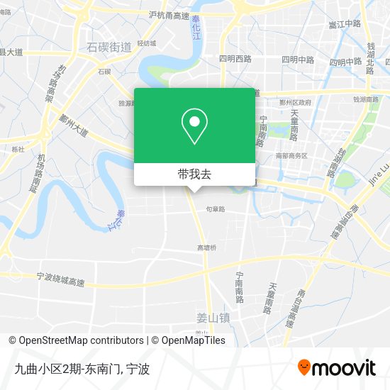 九曲小区2期-东南门地图