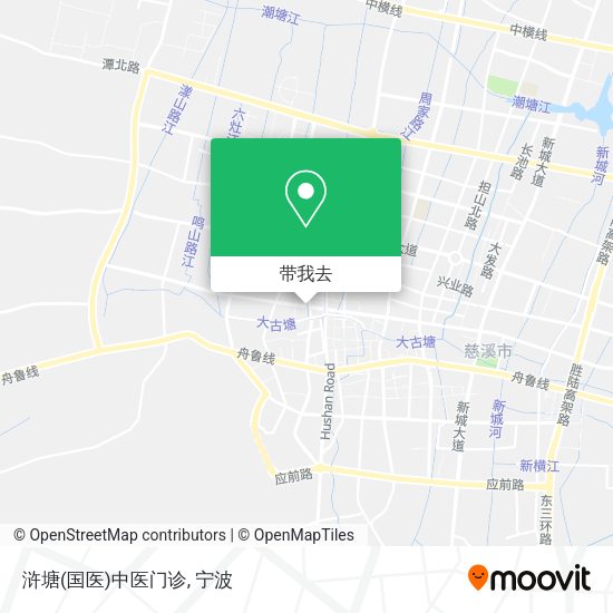 浒塘(国医)中医门诊地图