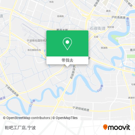 鞋吧工厂店地图