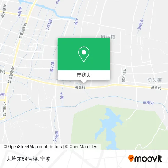大塘东54号楼地图