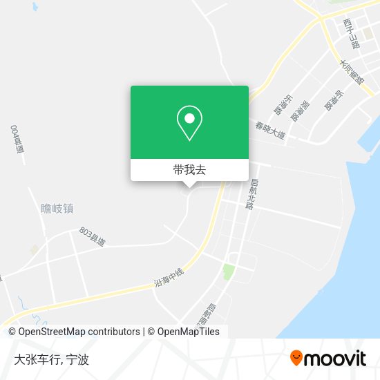 大张车行地图