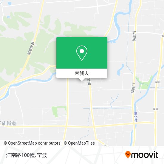 江南路100幢地图