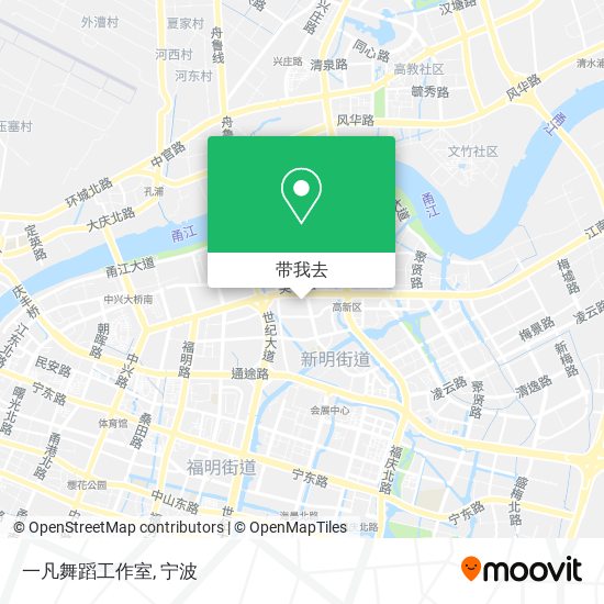 一凡舞蹈工作室地图
