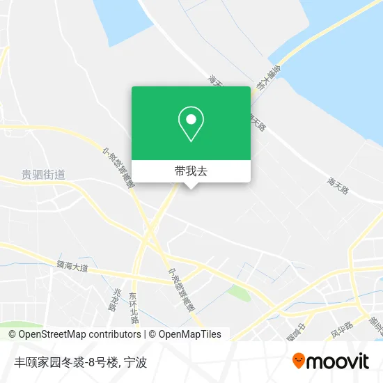 丰颐家园冬裘-8号楼地图