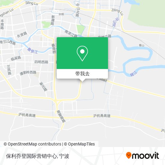 保利乔登国际营销中心地图