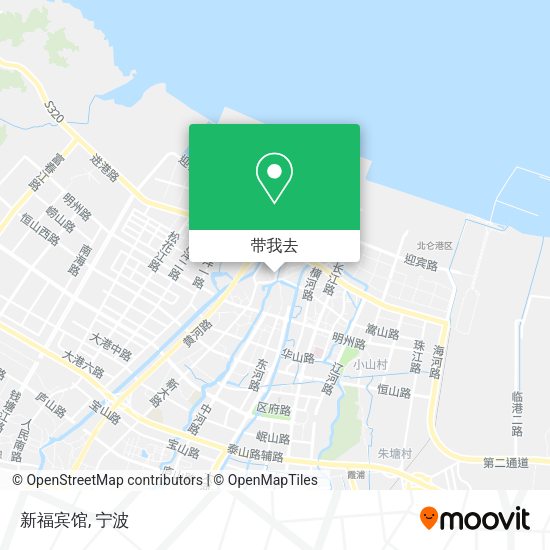 新福宾馆地图