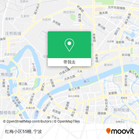 红梅小区55幢地图