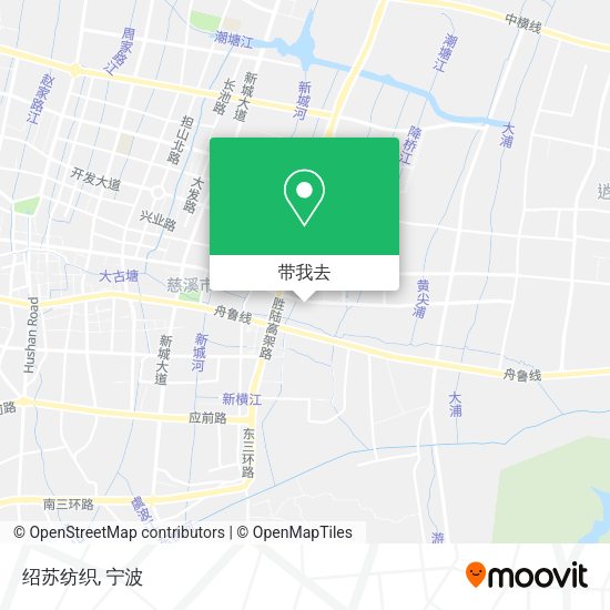 绍苏纺织地图