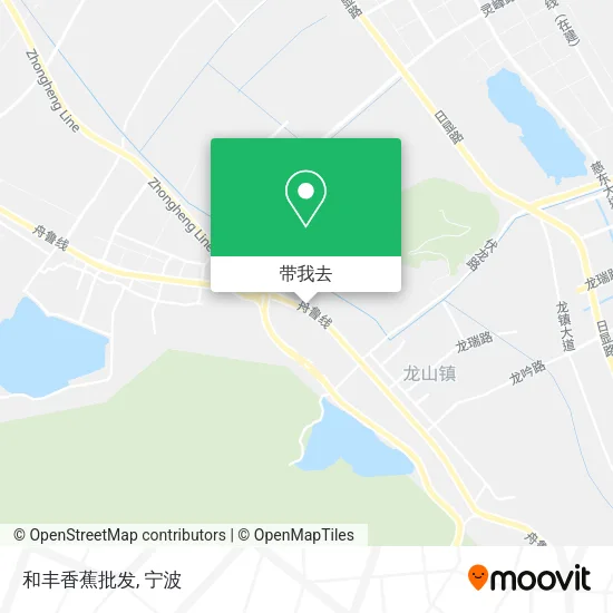 和丰香蕉批发地图