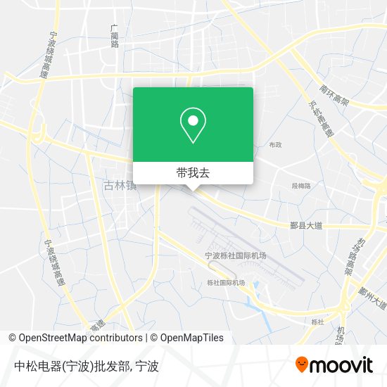 中松电器(宁波)批发部地图