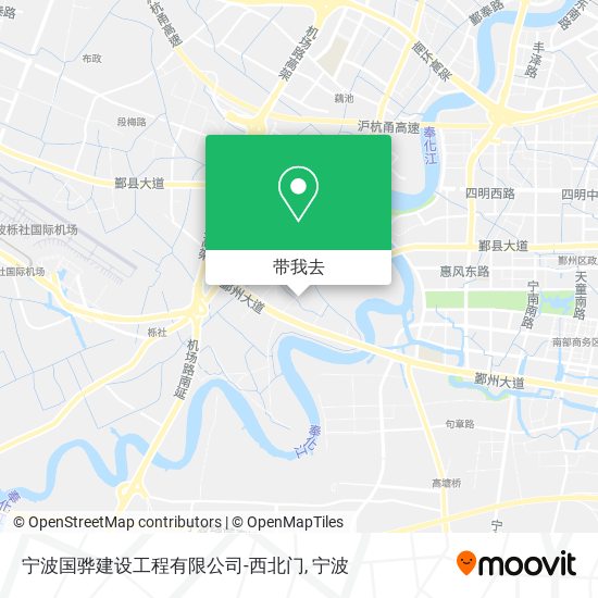 宁波国骅建设工程有限公司-西北门地图