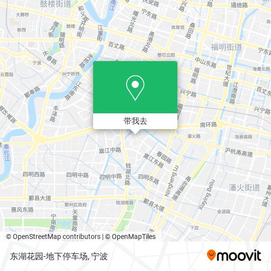 东湖花园-地下停车场地图
