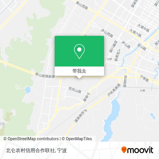 北仑农村信用合作联社地图