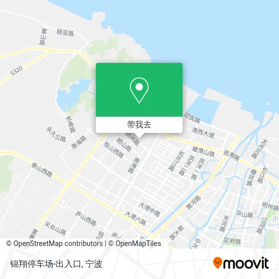 锦翔停车场-出入口地图