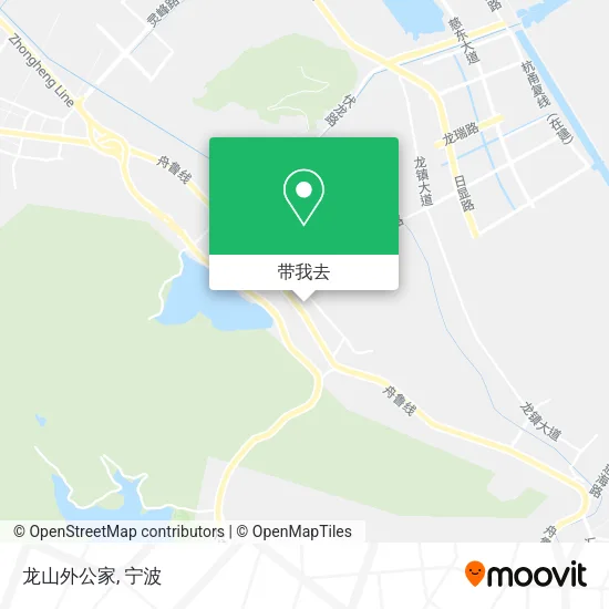 龙山外公家地图