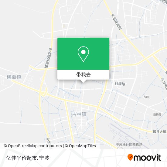 亿佳平价超市地图