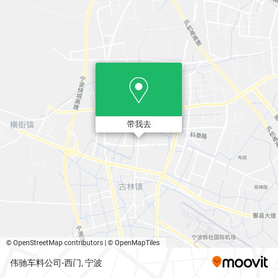 伟驰车料公司-西门地图