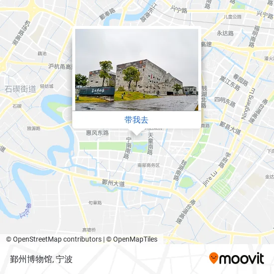鄞州博物馆地图