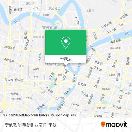 宁波教育博物馆-西南门地图