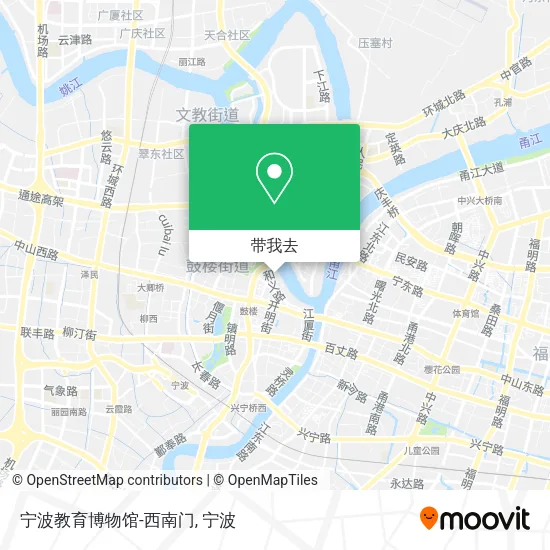 宁波教育博物馆-西南门地图