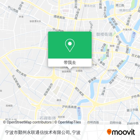 宁波市鄞州永联通信技术有限公司地图