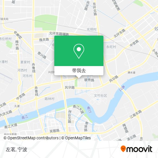 左茗地图