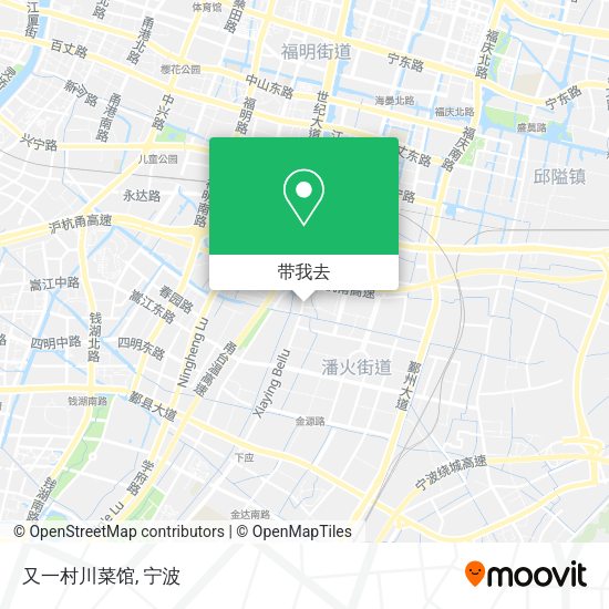 又一村川菜馆地图