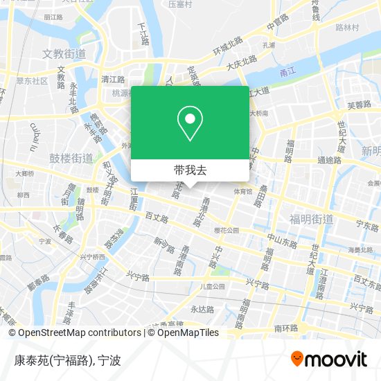 康泰苑(宁福路)地图