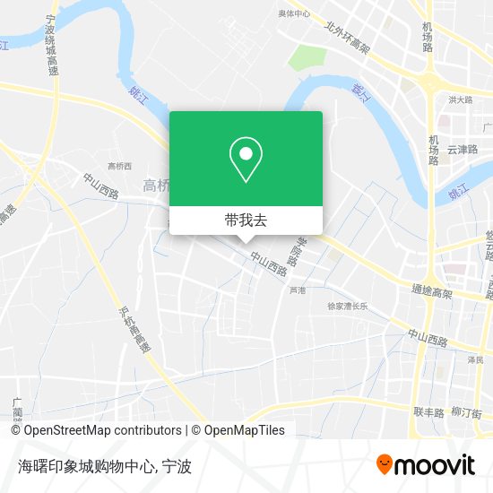 海曙印象城购物中心地图