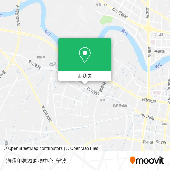 海曙印象城购物中心地图