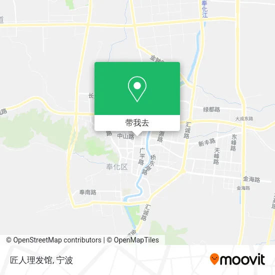 匠人理发馆地图
