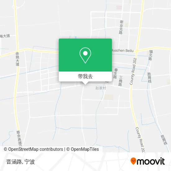 晋涵路地图