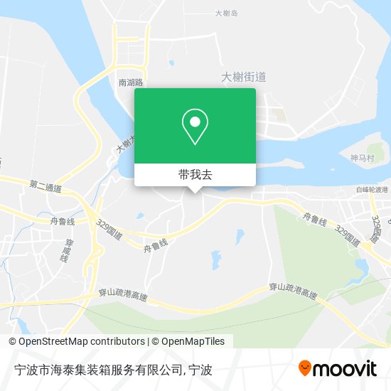 宁波市海泰集装箱服务有限公司地图