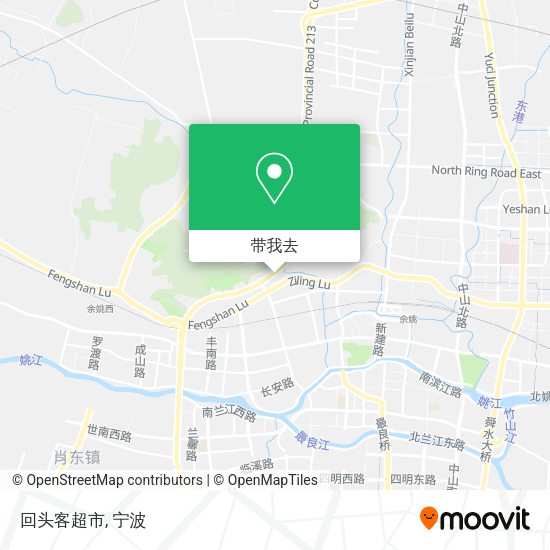 回头客超市地图