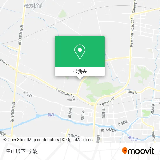 里山脚下地图