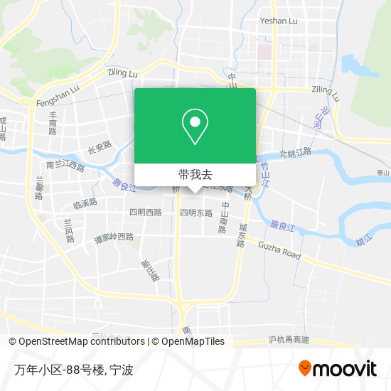 万年小区-88号楼地图