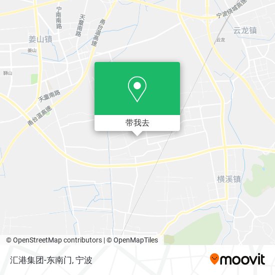 汇港集团-东南门地图