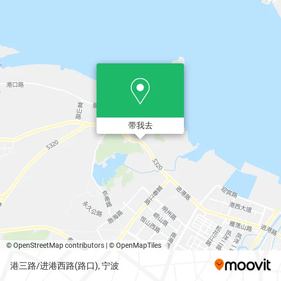 港三路/进港西路(路口)地图