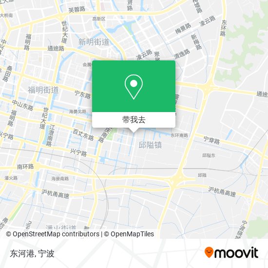 东河港地图