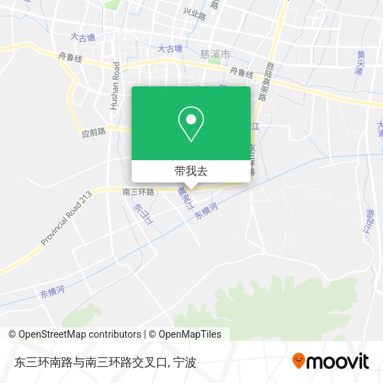 东三环南路与南三环路交叉口地图