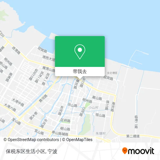 保税东区生活小区地图