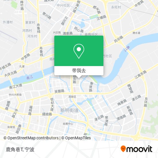 鹿角巷T地图