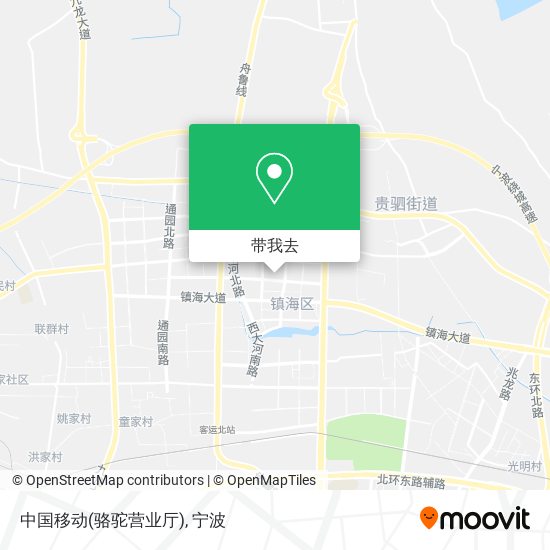 中国移动(骆驼营业厅)地图