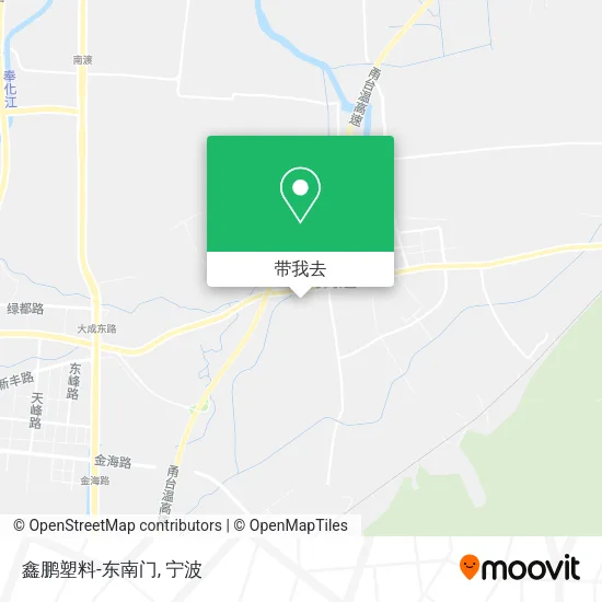 鑫鹏塑料-东南门地图