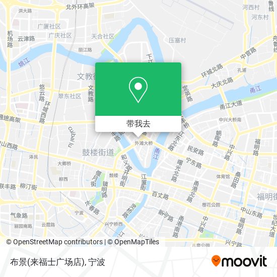 布景(来福士广场店)地图