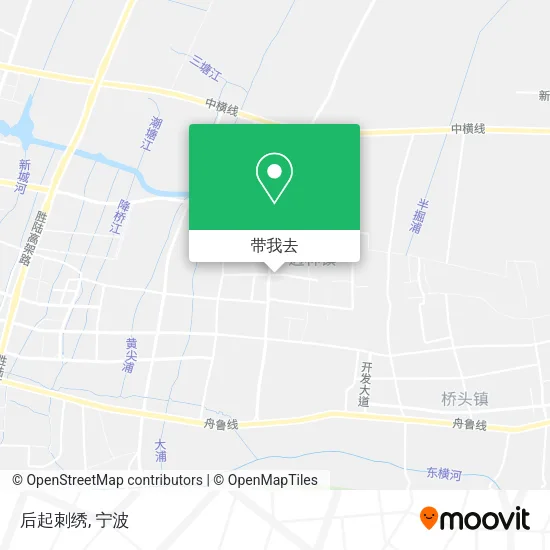 后起刺绣地图