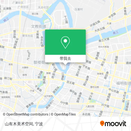 山有木美术空间地图