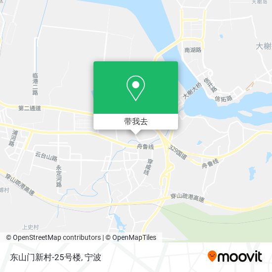 东山门新村-25号楼地图