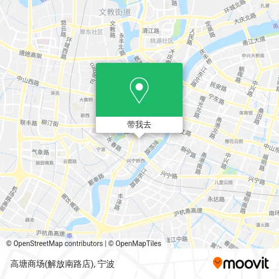 高塘商场(解放南路店)地图