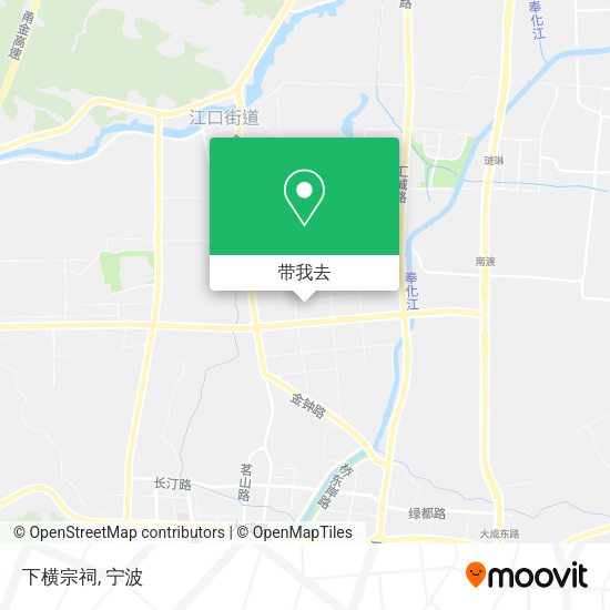 下横宗祠地图